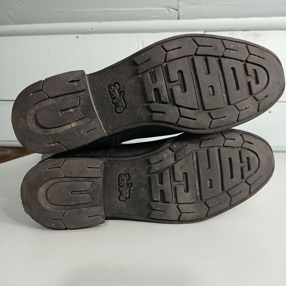 COACH Women's Ruby Horse and Carriage Buckle Leather Boots - Picture 9 of 12